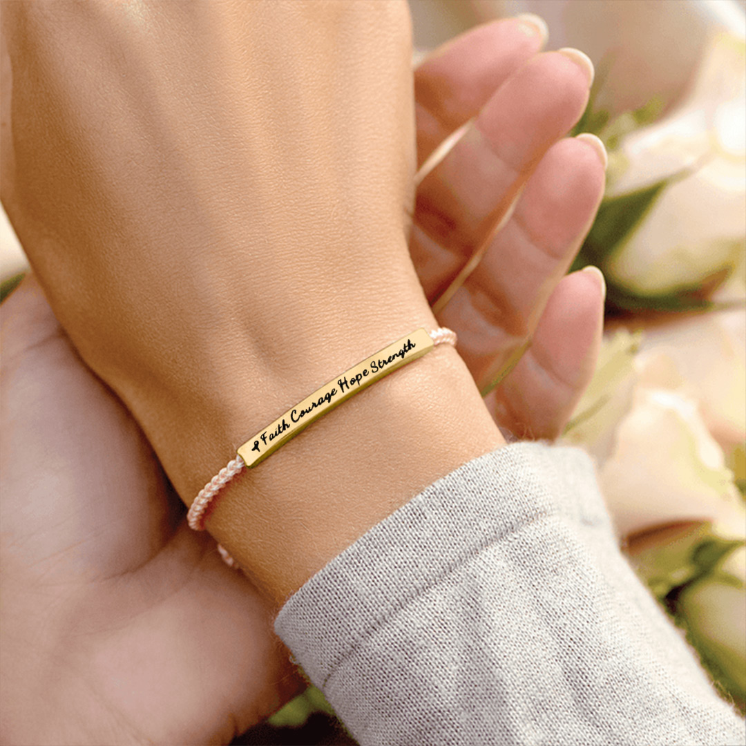 You Are Unbreakable Faith Bracelet