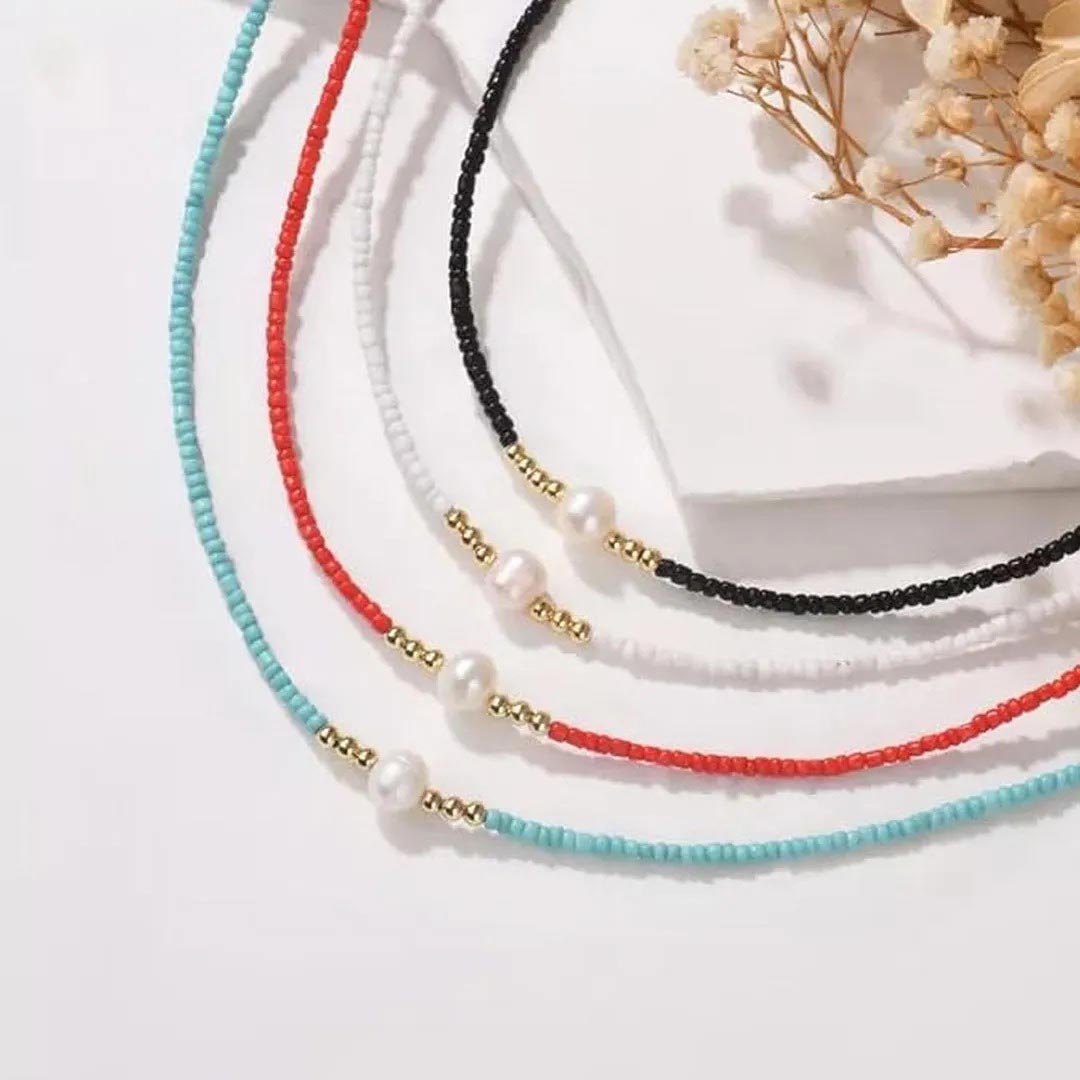 To my granddaughter-Pearl necklace