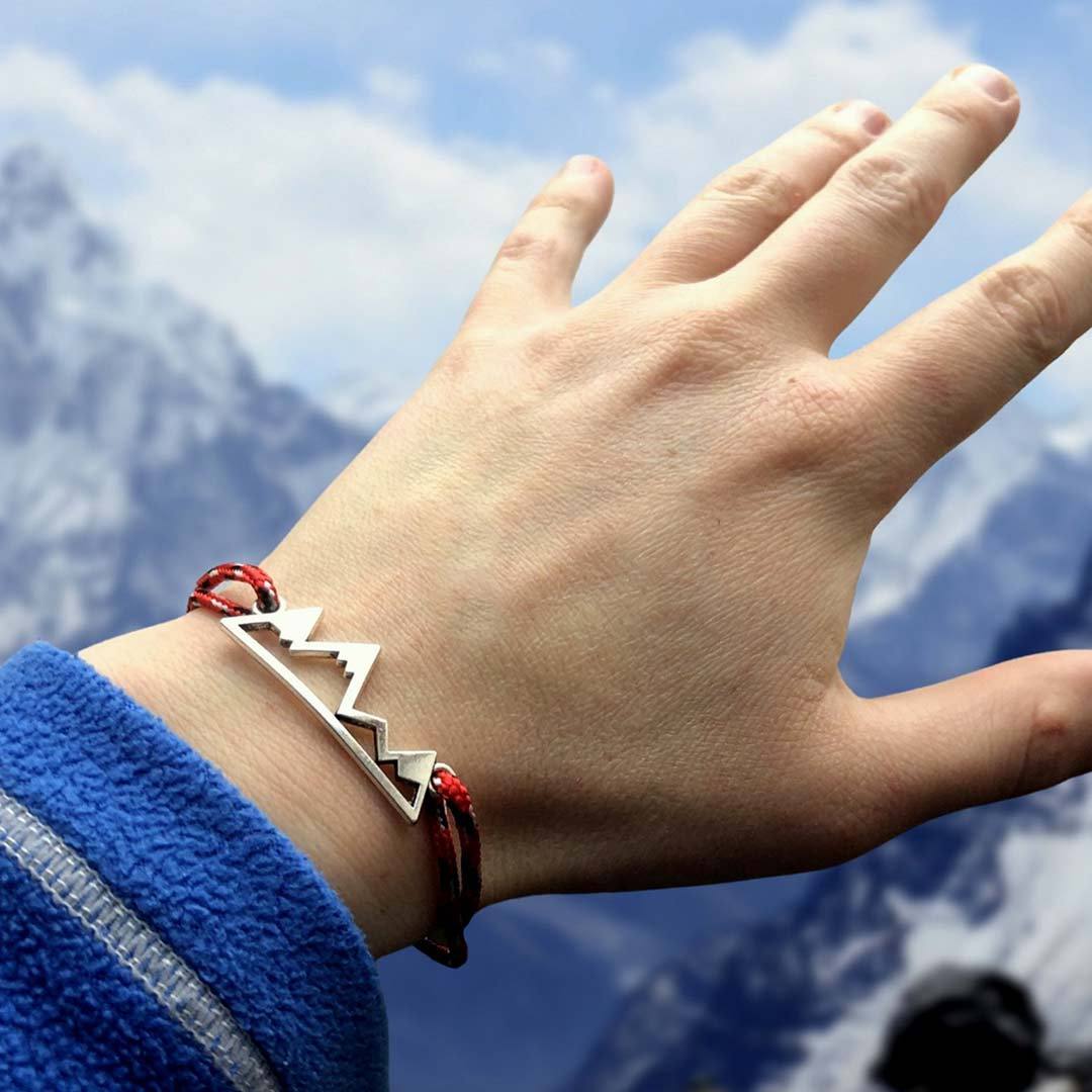 For Anyone - Keep Climbing Braided Bracelet