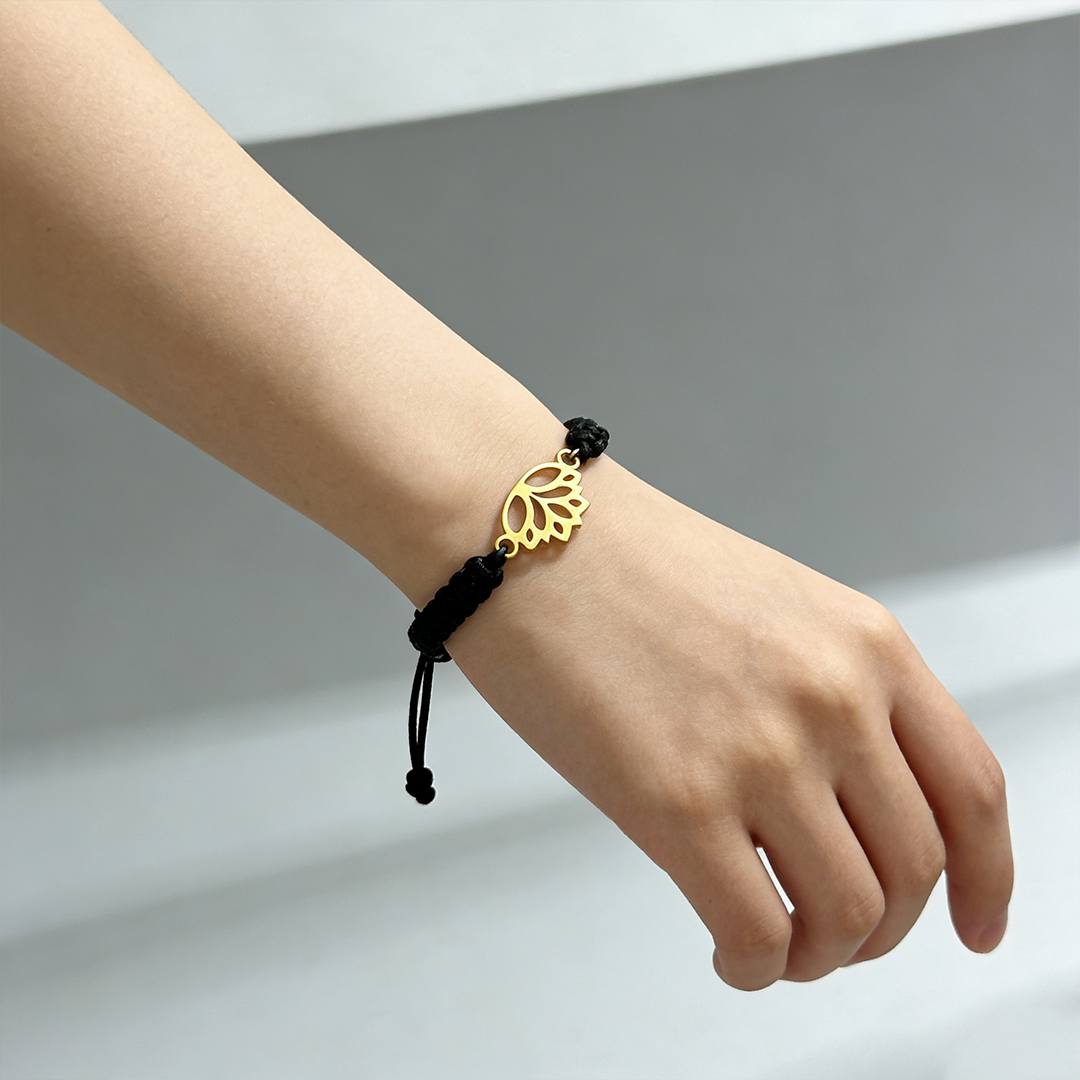 Lotus Woven Bracelet