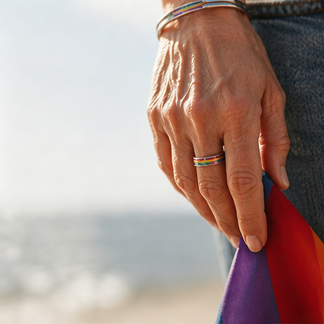Love is Love Rainbow Ring