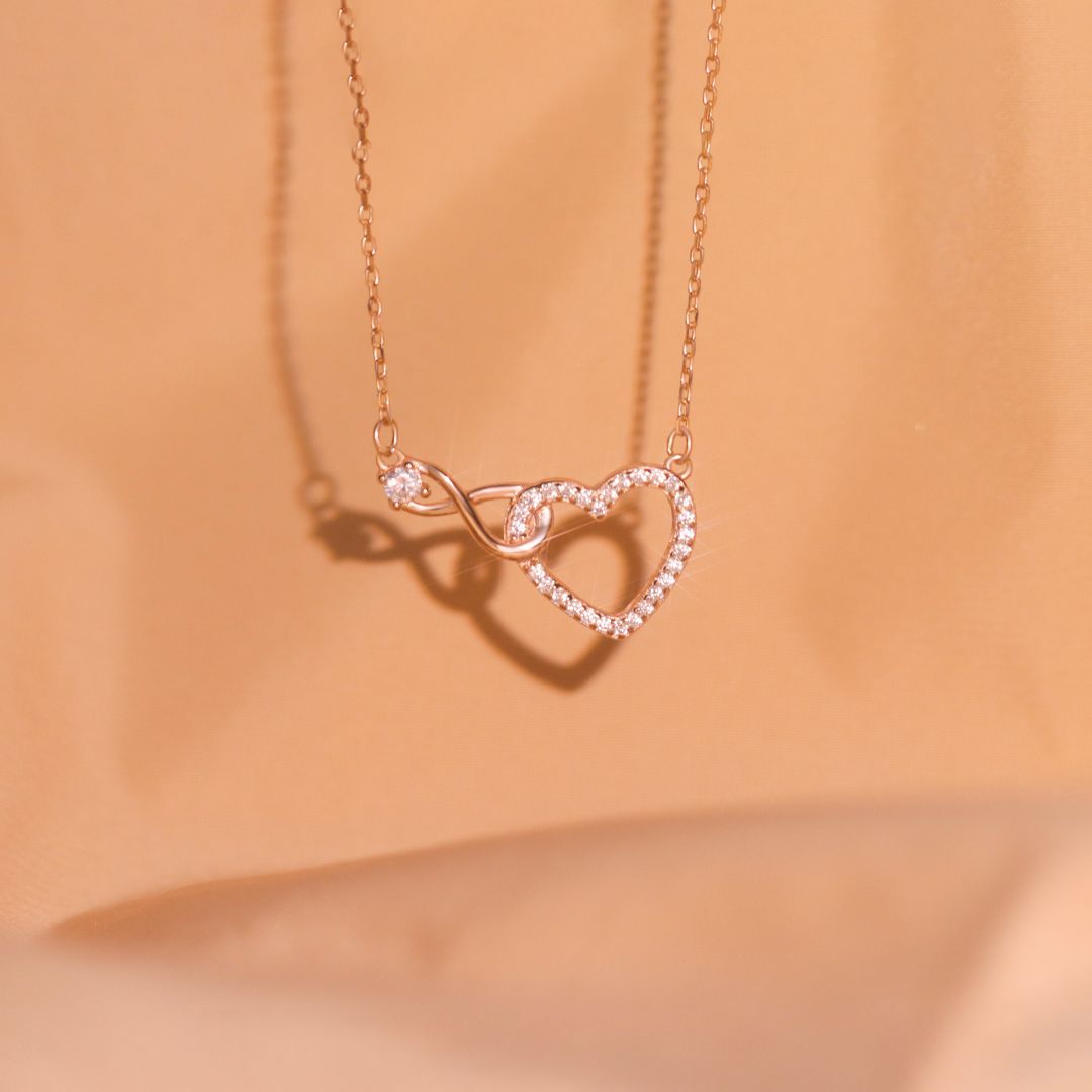 For Daughter - S925 I Love You Always And Forever Necklace