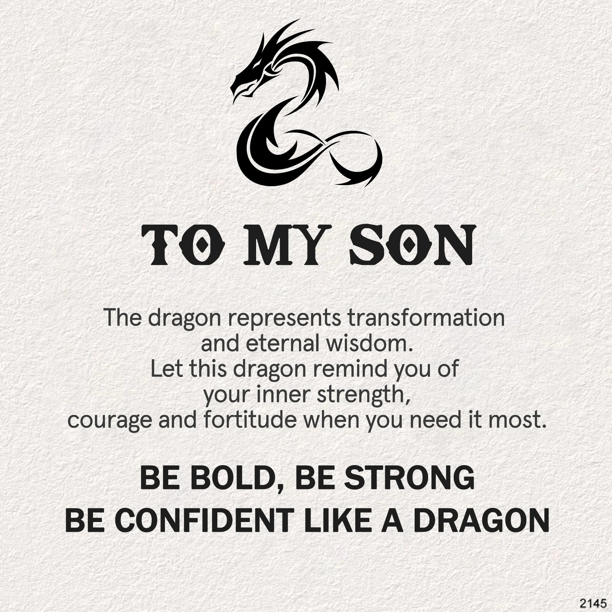 Be Confident Like a Dragon Dragon Necklace-37bracelet