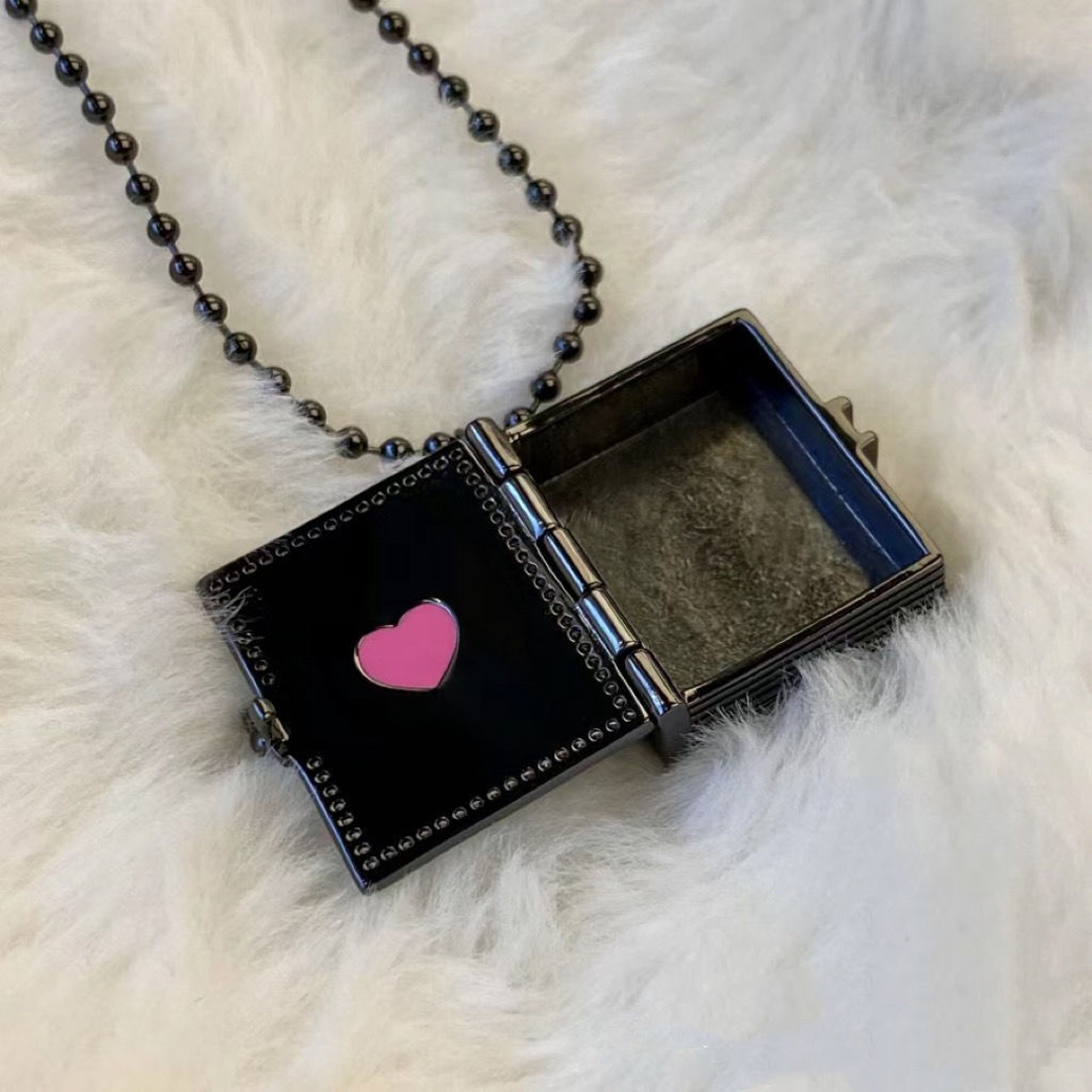 For Memorial-Puppy Diary Unboxing Necklace