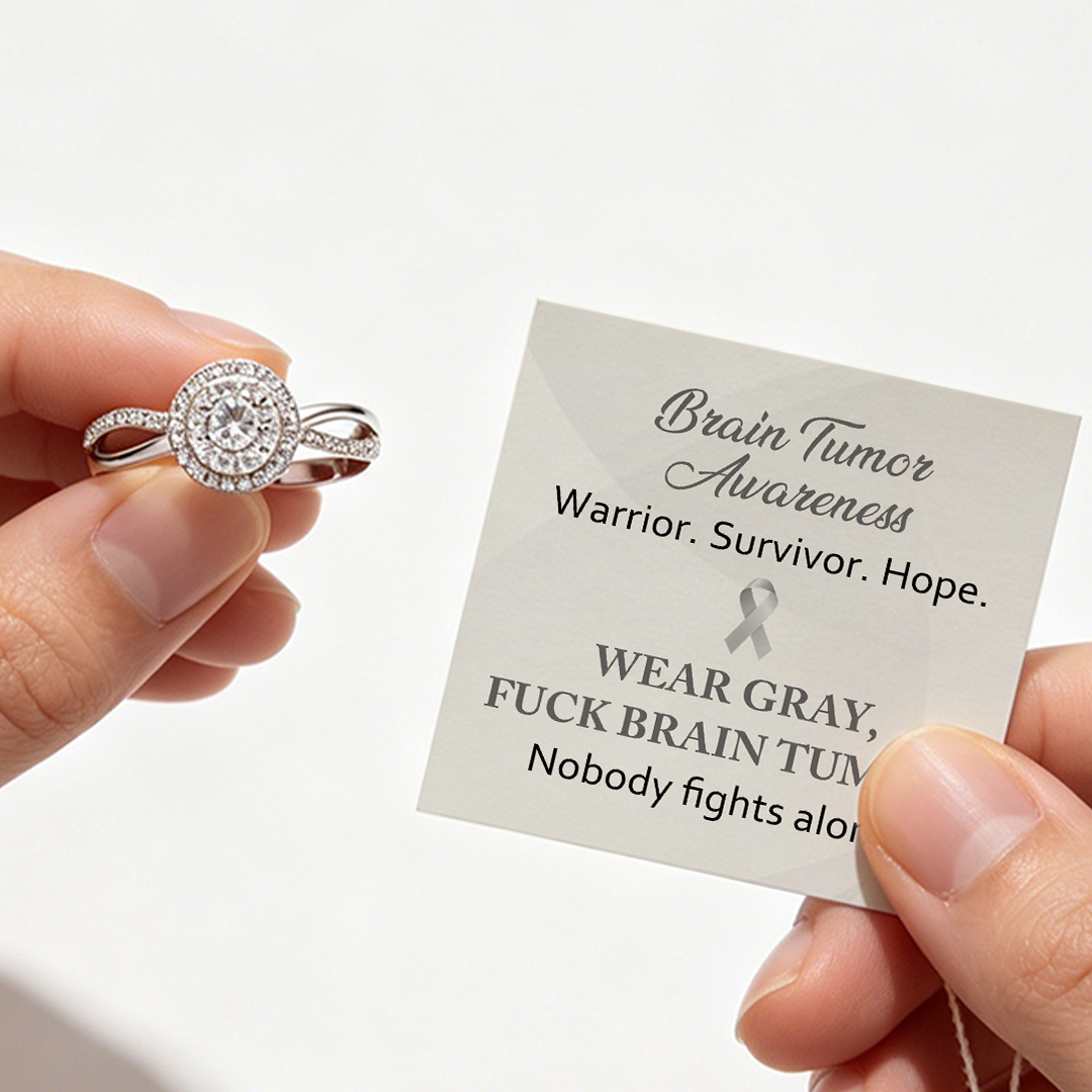 Brain Tumor Awareness Ring