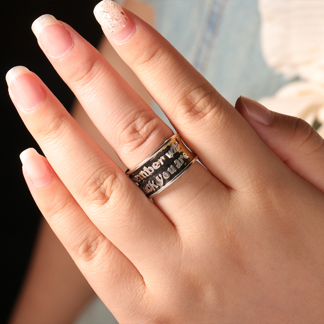 Remember Who The Fuck You Are Ring