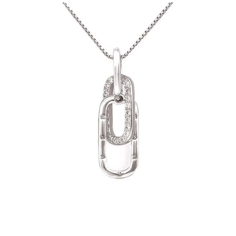For Daughter - S925 We Are Forever Linked Together Circle Necklace