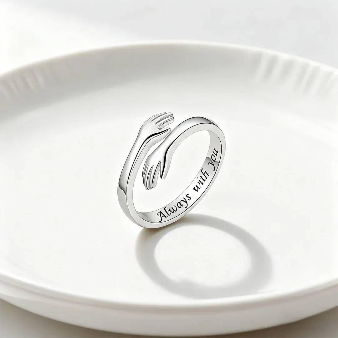 For Daughter - I'm Always With You Hug Ring