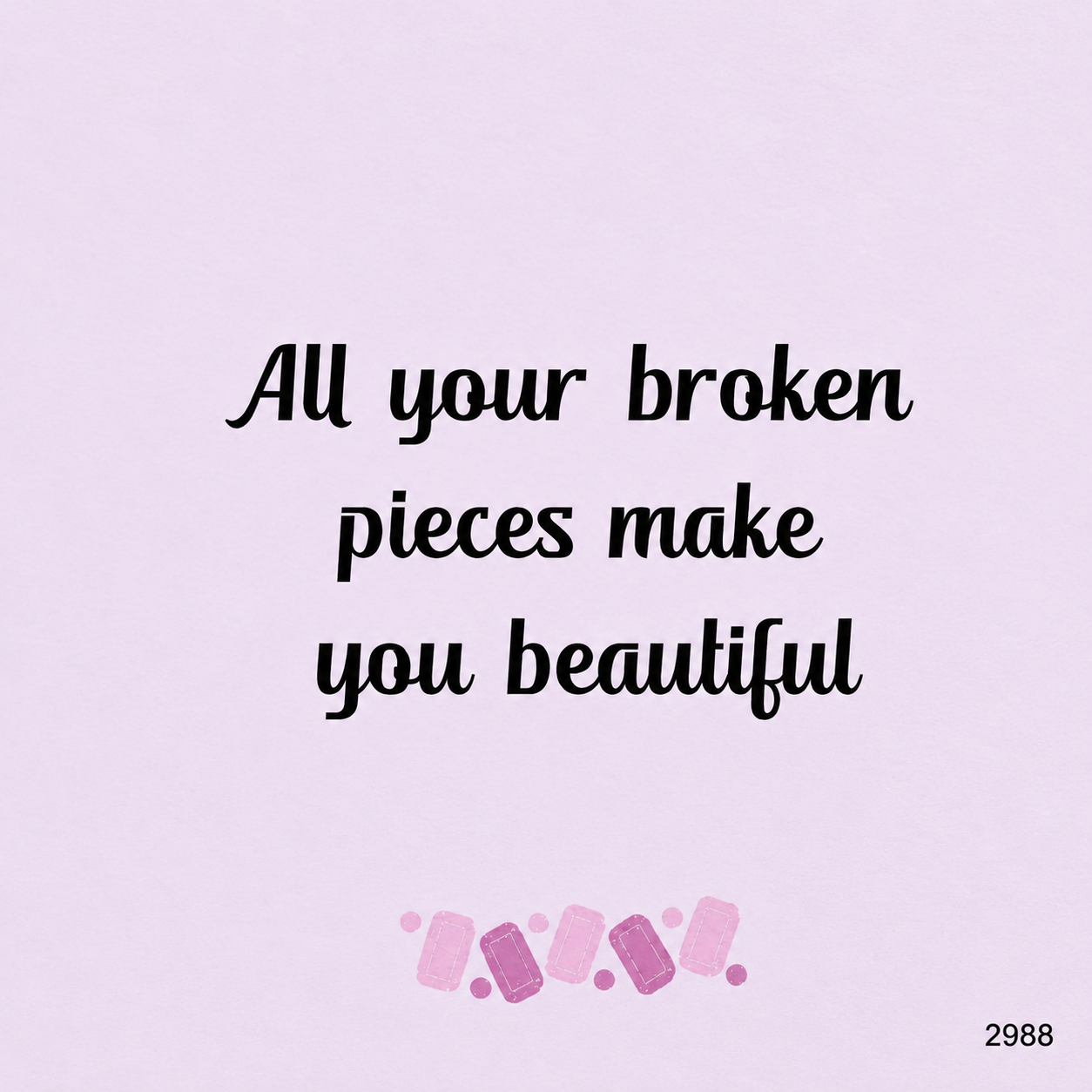 Fuck Perfection Engraved Pink Cubic Zirconia Ring