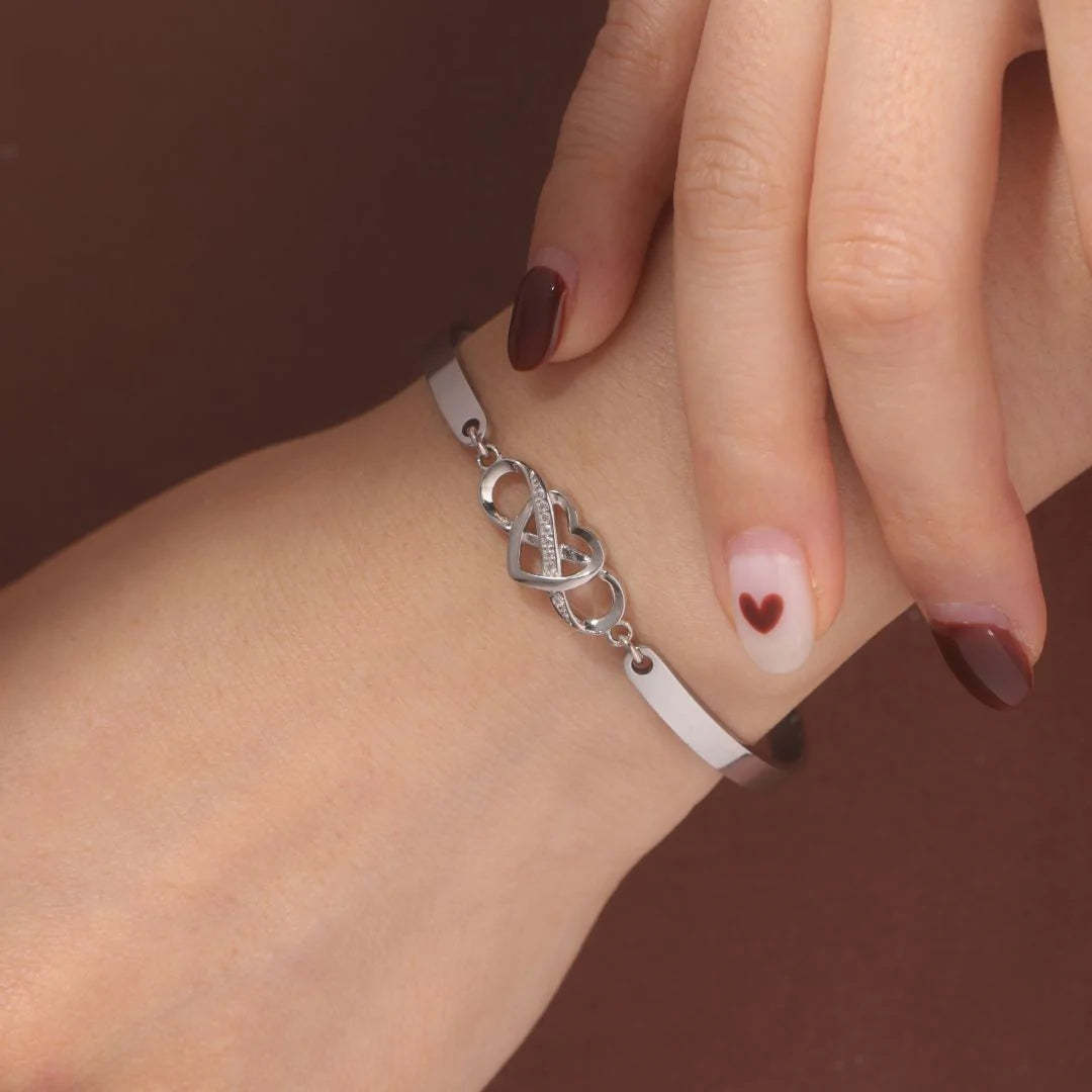 For Daughter - Always Keep Me In Your Heart Infinity Bracelet-37bracelet