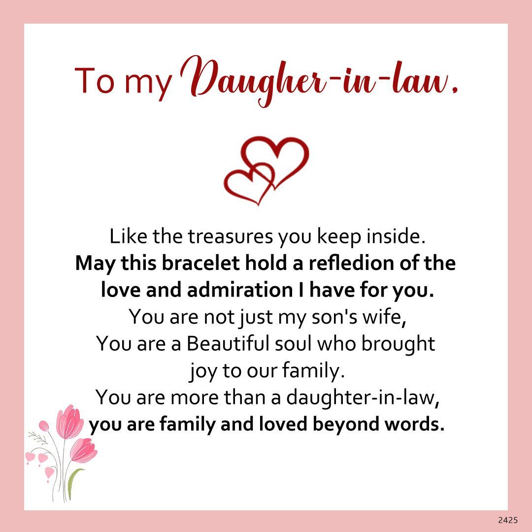 For Daughter-in-law - Bangle Gift Set