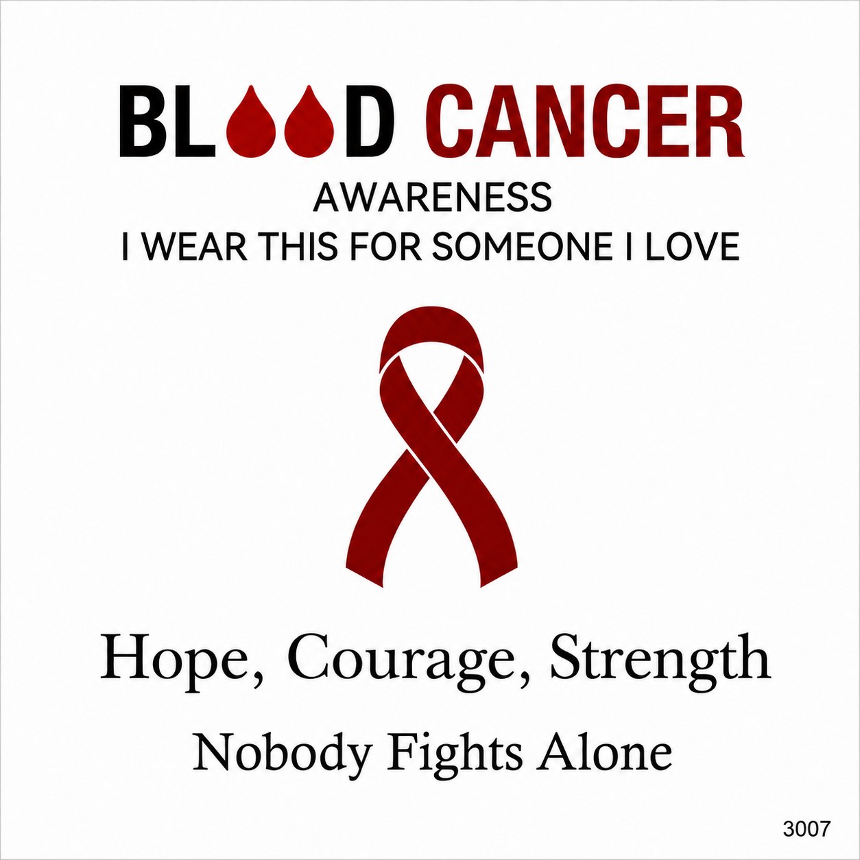 Blood Cancer Awareness Bracelet