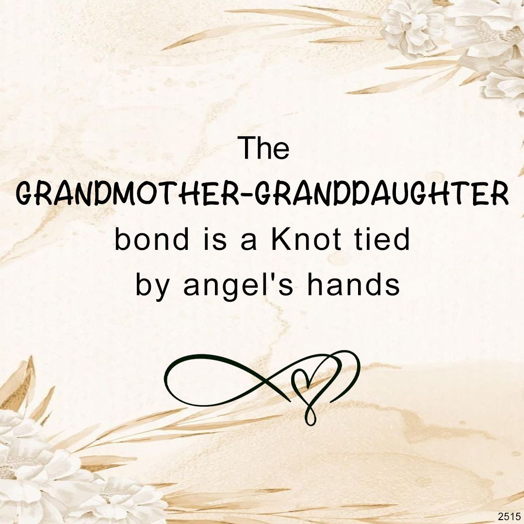 Grandmother And Granddaughter Forever Linked Together Bracelet