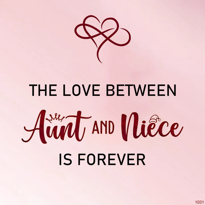 Aunt and Niece Forever Linked Together Custom Birthstones Bracelet