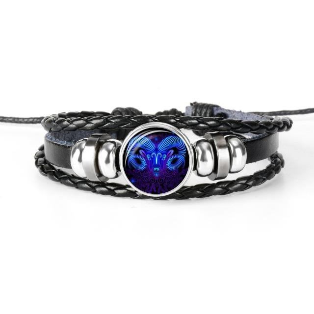 For Anyone- All Good Things Come To Me Zodiac Signs Spirit Bracelet