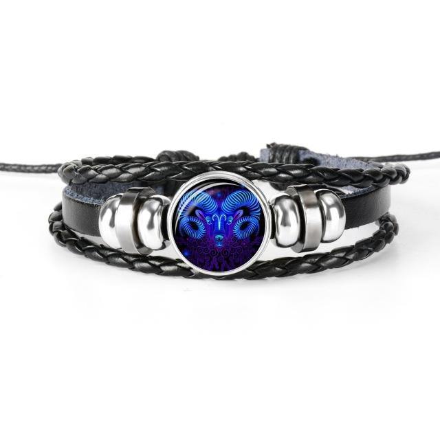 For Anyone- All Good Things Come To Me Zodiac Signs Spirit Bracelet