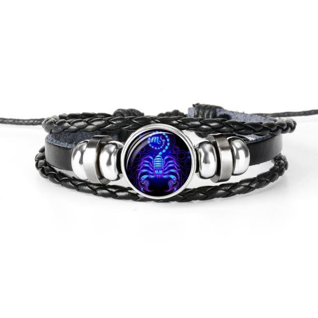 For Anyone- All Good Things Come To Me Zodiac Signs Spirit Bracelet
