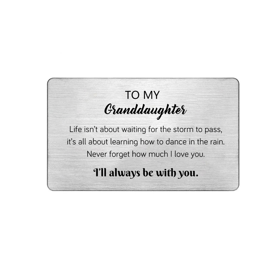 For Granddaughter - I’ll Always Be With You Infinity Bracelet