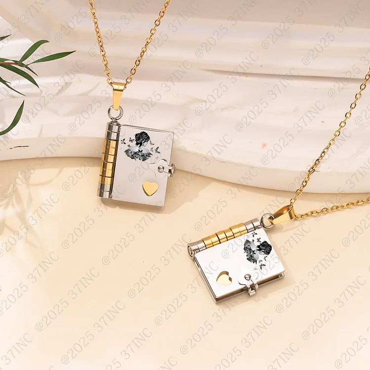 For Granddaughter - I'm The Storm Book Necklace