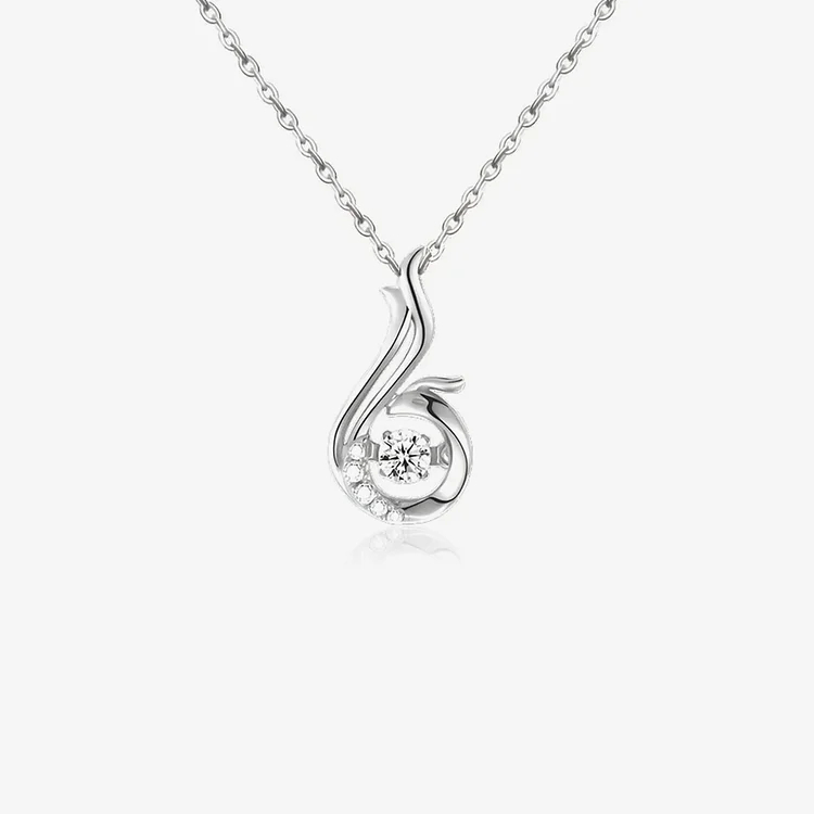 For Self - Breast Cancer Awareness Fight Like A Phoenix Dancing Neckla