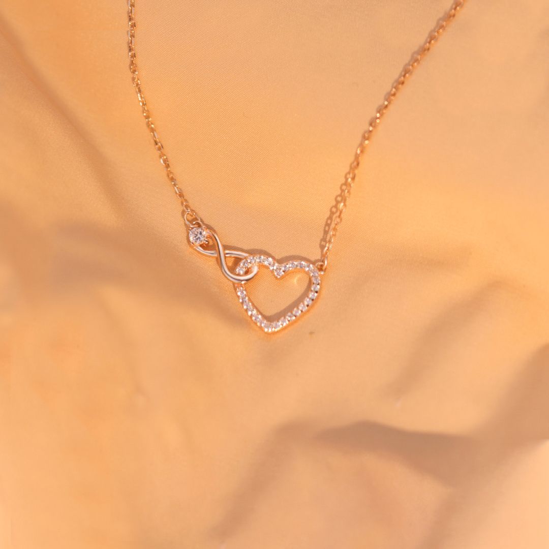 For Daughter - S925 I Love You Always And Forever Necklace