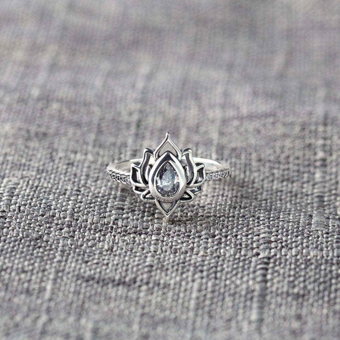 Fck My Trauma Lotus Ring