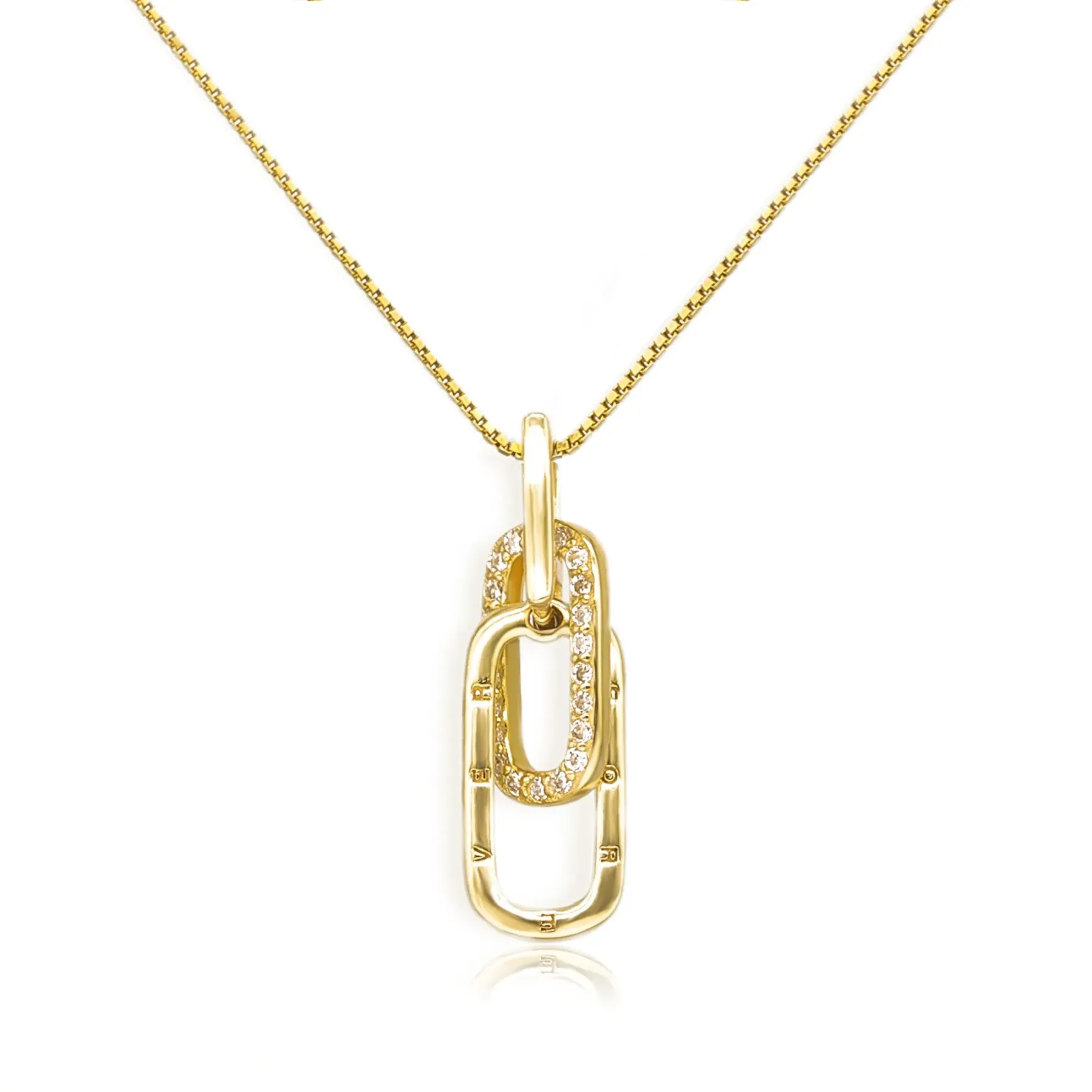For Daughter - S925 We Are Forever Linked Together Circle Necklace