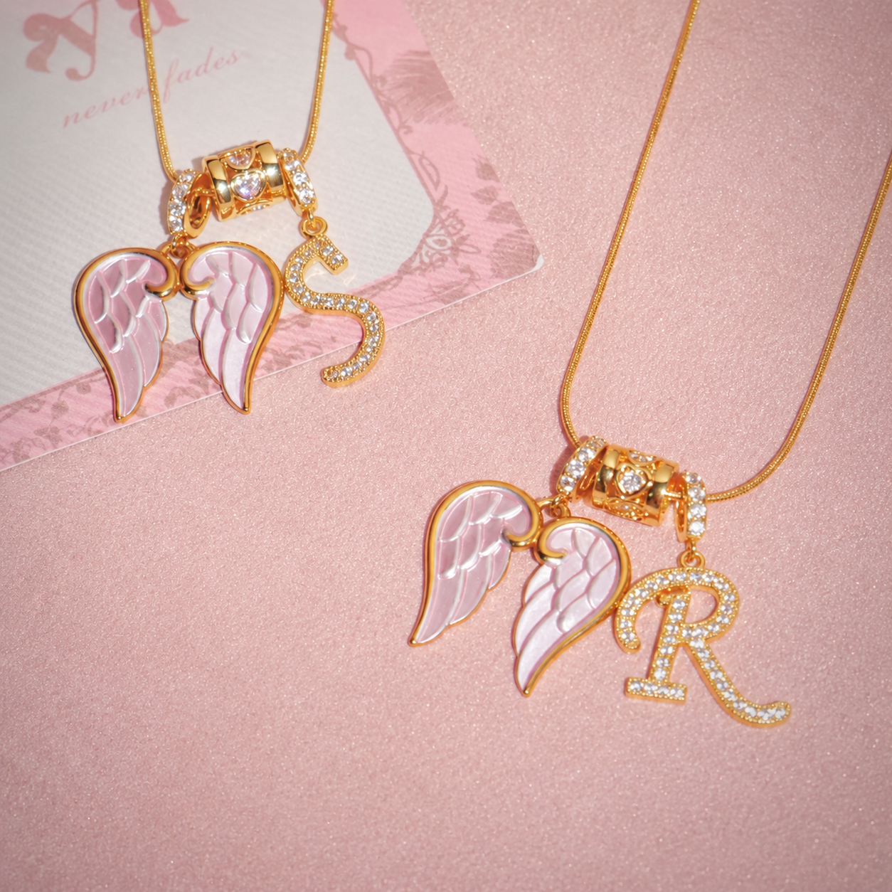 Custom Initial Keepsake Necklace