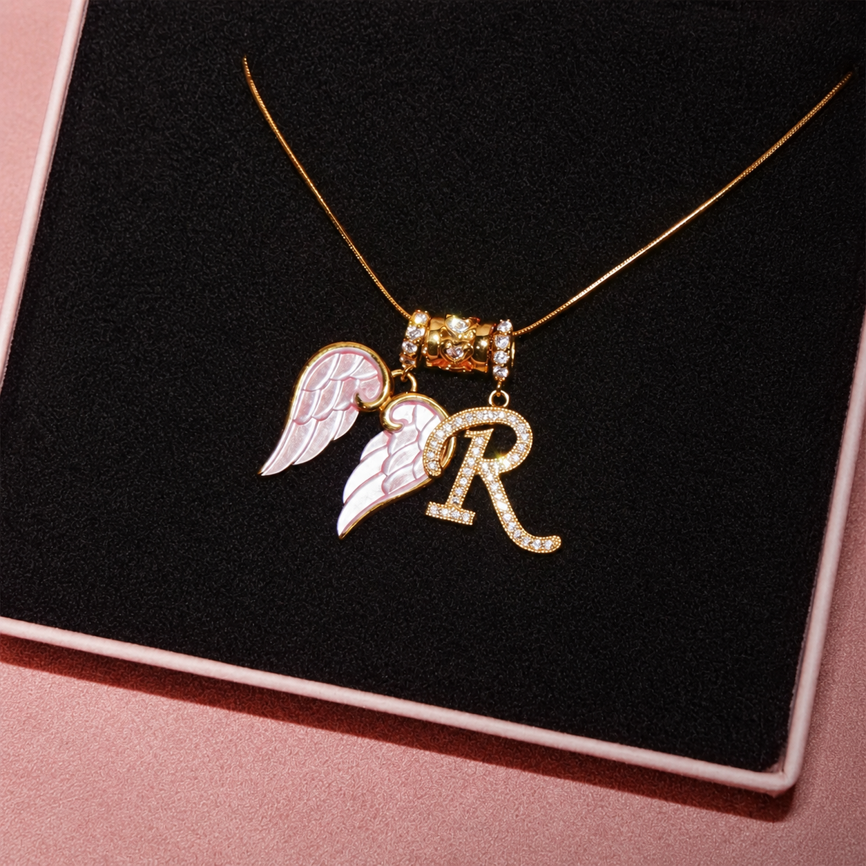Custom Initial Keepsake Necklace