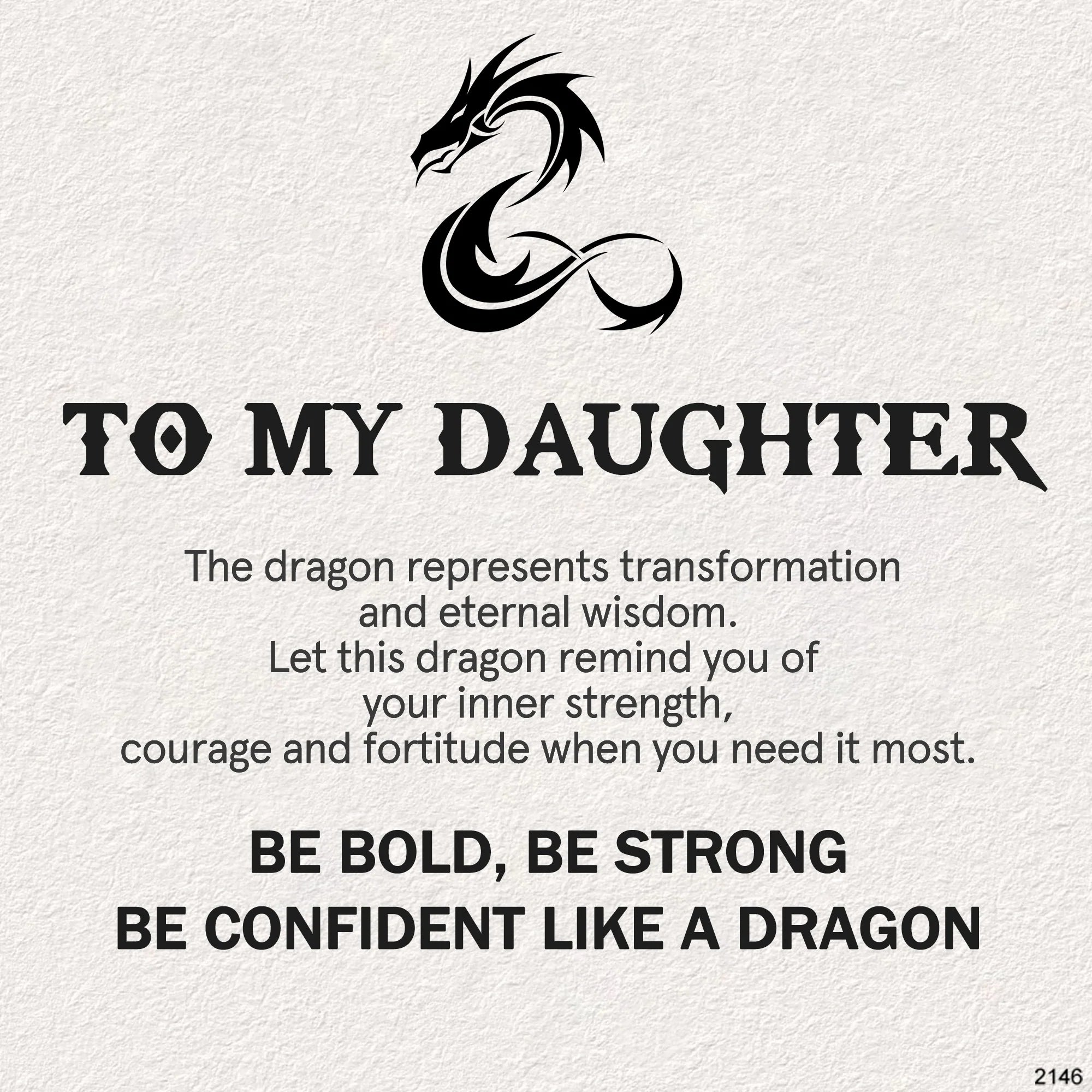 Be Confident Like a Dragon Dragon Necklace-37bracelet