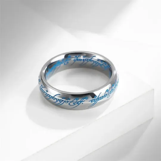 Elvish Ring Glow in the Dark, 1:1 Replica, Magical gift for couples, for boyfriend, or just for yourself (buy two free shipping)