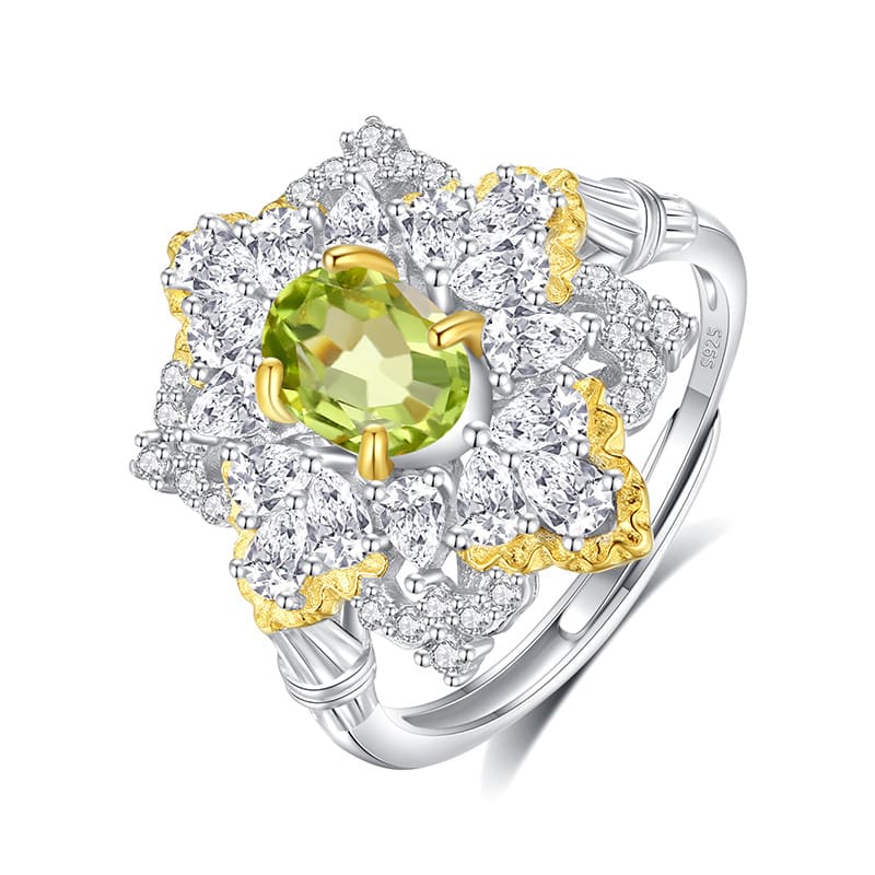 Luxury S925 Silver Ring – Birthstone Ring for August