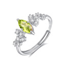 	Peridot Marquise Ring