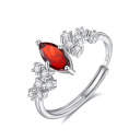 Garnet Marquise Ring