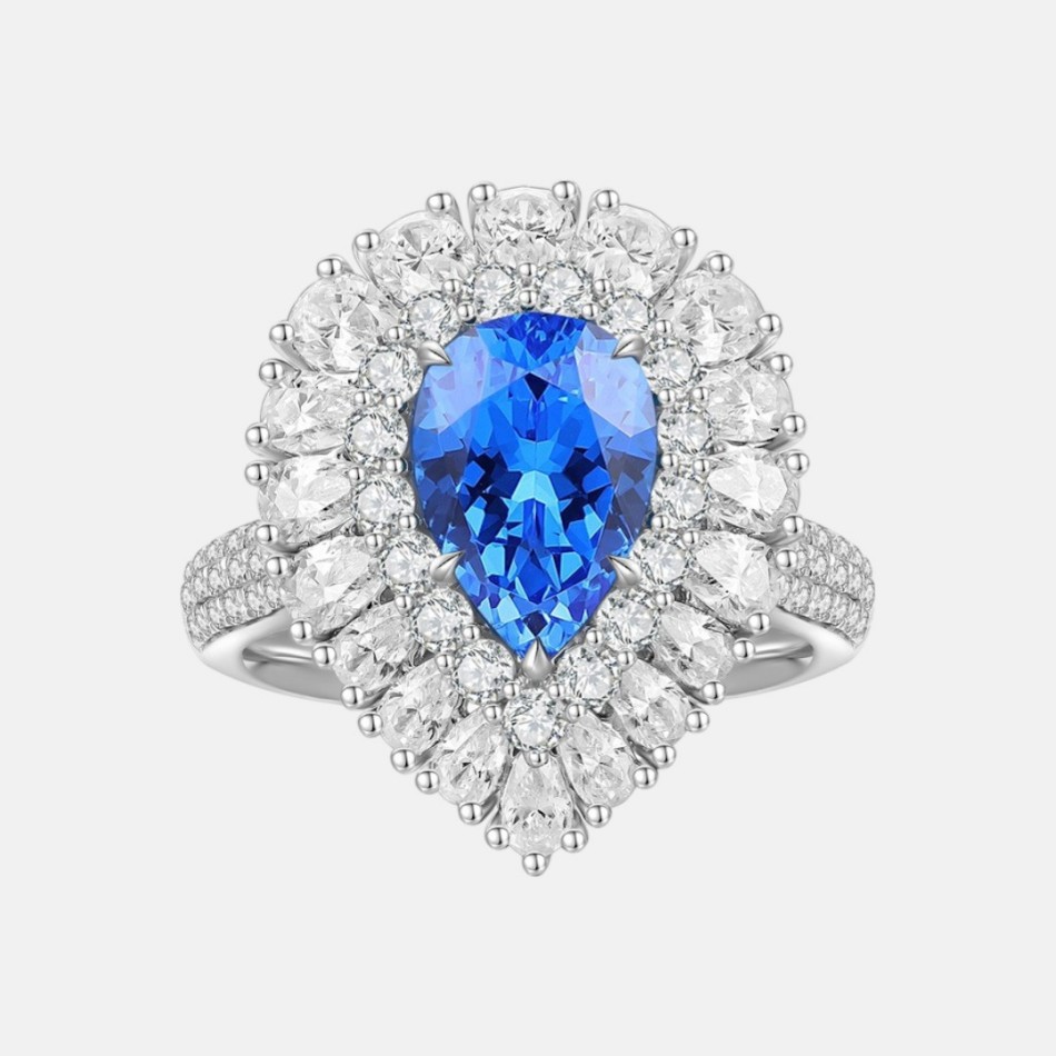 July Ruby Jewelry – 2-in-1 Pendant & Ring in S925 Sterling Silver