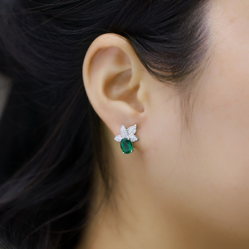 Asymmetrical Earrings – S925 Silver Mismatched Stud and Drop Pair