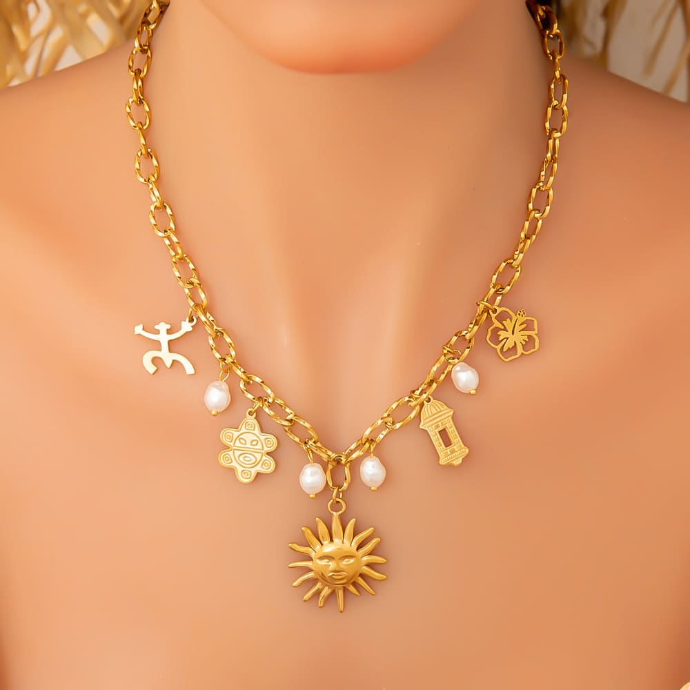 Matching Necklaces for Couples – Angel & Devil Vintage Skull Pendant Set