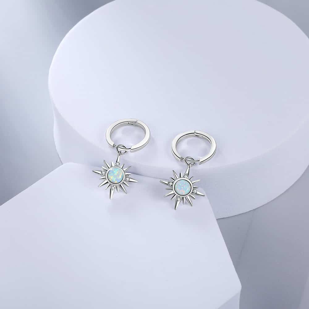 Opal Earrings for Women – Elegant S925 Silver Jewelry