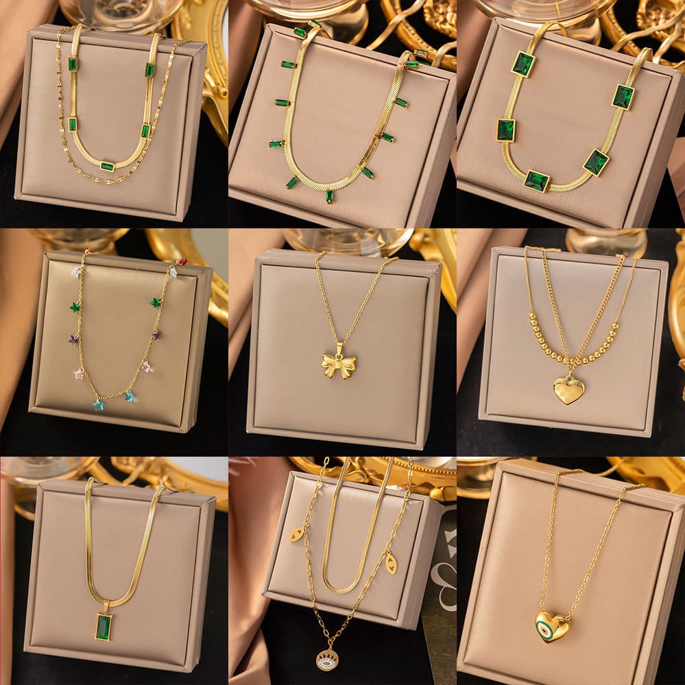 Everyday Gold Necklace – Minimalist & Tarnish-Free Daily Wear