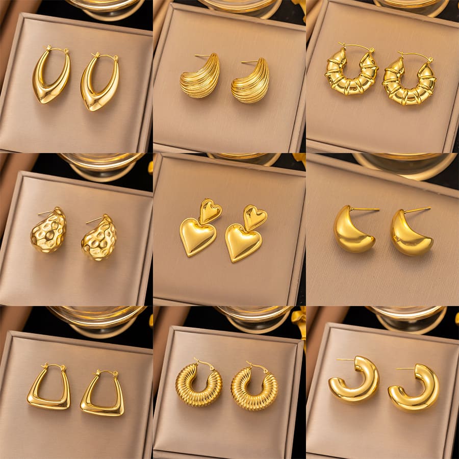 18K Gold Plated Earrings – Dainty Everyday Styles Under $10