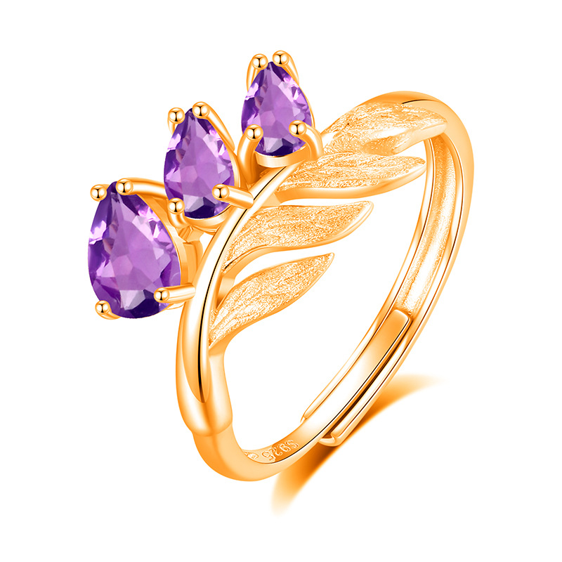 Leaf Pendant Necklace Set – S925 Sterling Silver Crystal Jewelry | Blingku