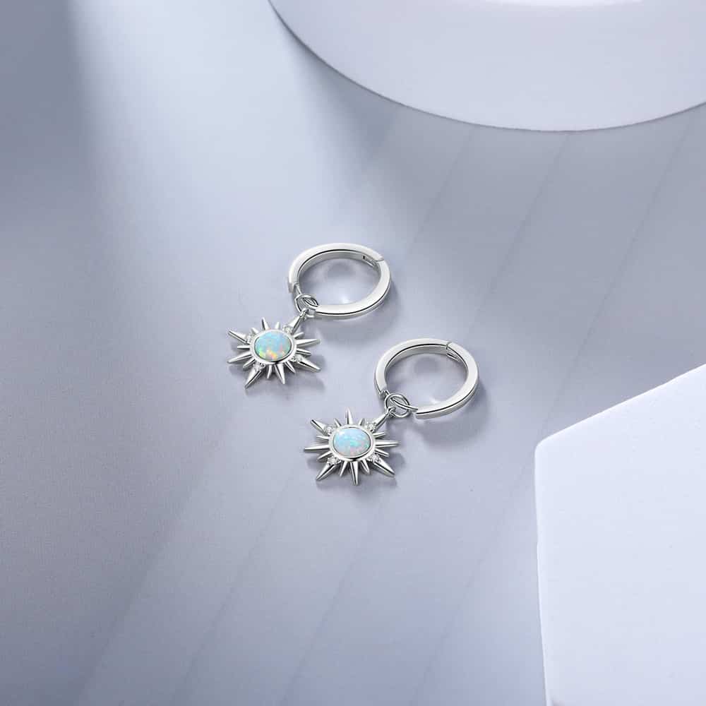 Opal Earrings for Women – Elegant S925 Silver Jewelry