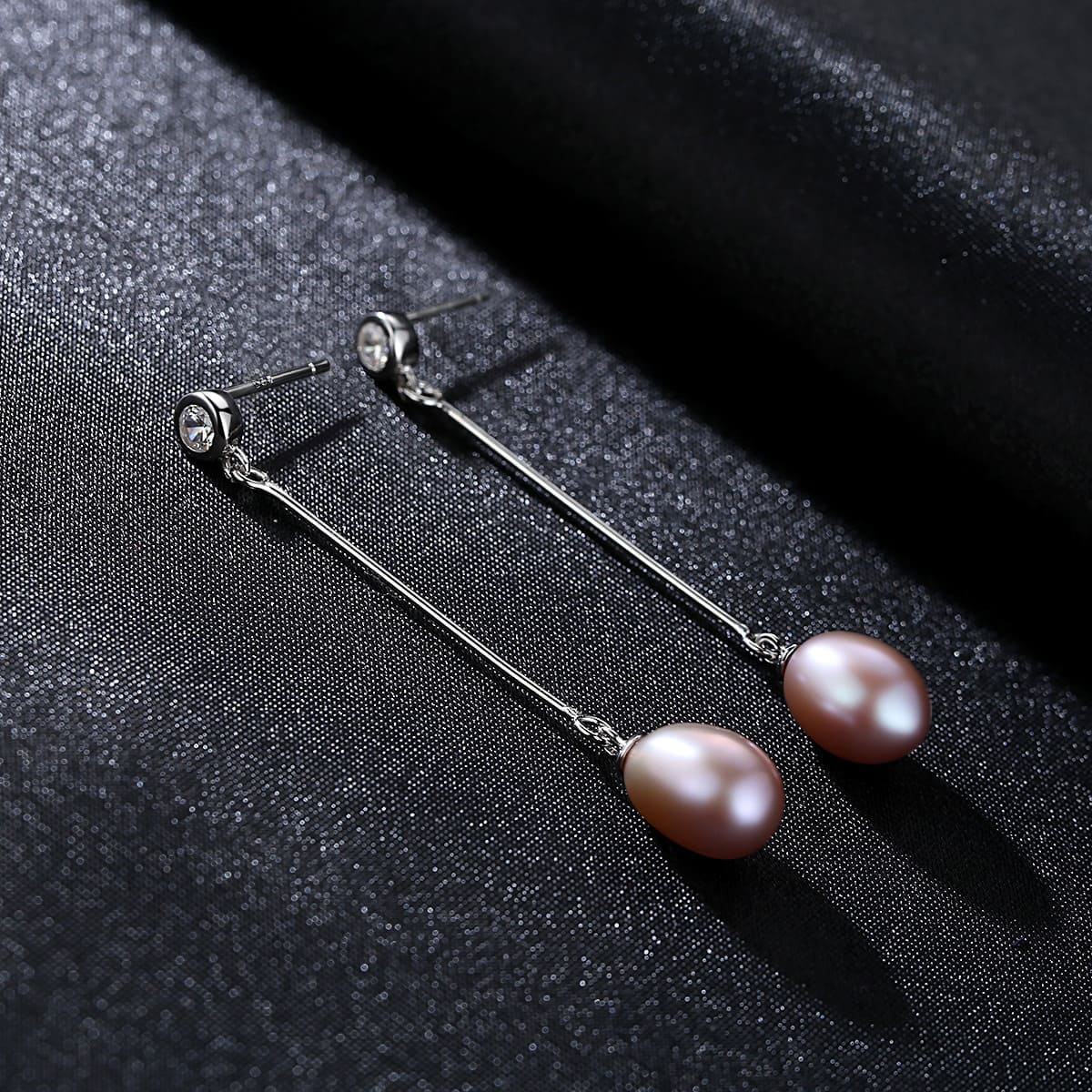 Freshwater Pearl Earrings – Elegant S925 Silver Jewelry for Women