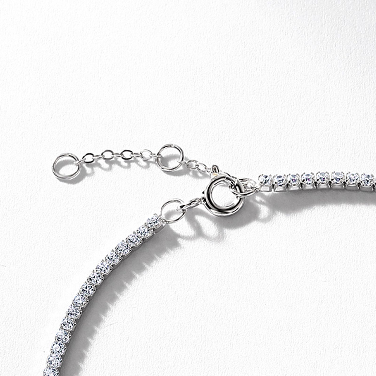 July Birthstone Bracelet – Lab Ruby S925 Silver Fashion Jewelry