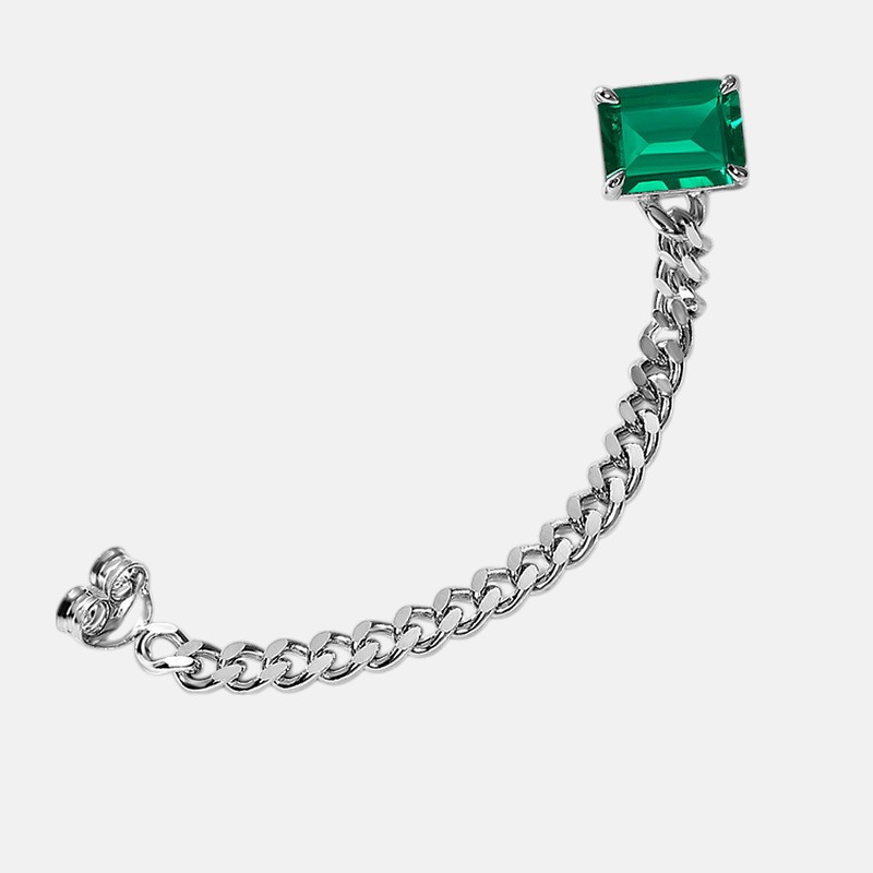 Tassel Earrings – Long S925 Sterling Silver Chain Drop Design