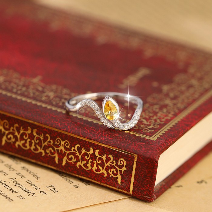 Snake Ring – S925 Sterling Silver Adjustable Serpent Design