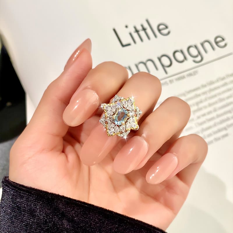 Luxury Multicolor Gemstone Ring – Birthstone Rings for August in Sterling Silver