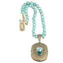 turquoise pendant necklace