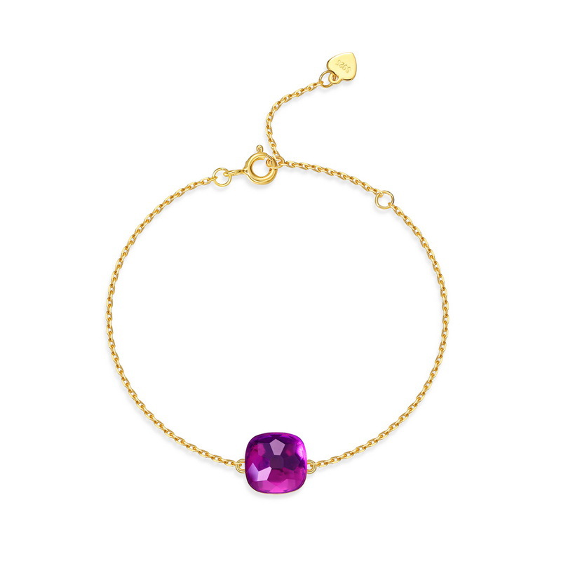 Minimalist Vintage Gold Bracelet | S925 Silver Plated with 10K Gold