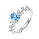 	Topaz Leaf Ring